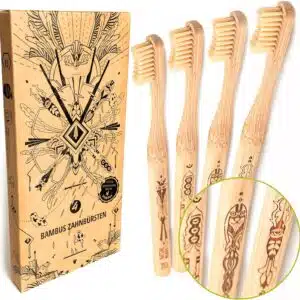 Spazzolini da denti in bambù - nature Nerds
