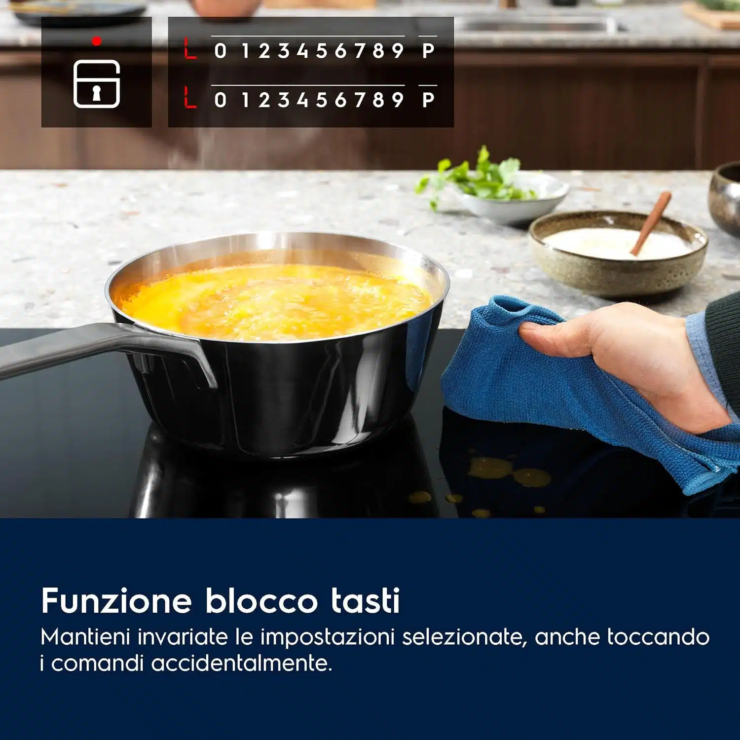 Electrolux Serie 300 - Piano cottura a induzione da incasso 4 Electrolux Serie 300 - Piano cottura a induzione da incasso 4