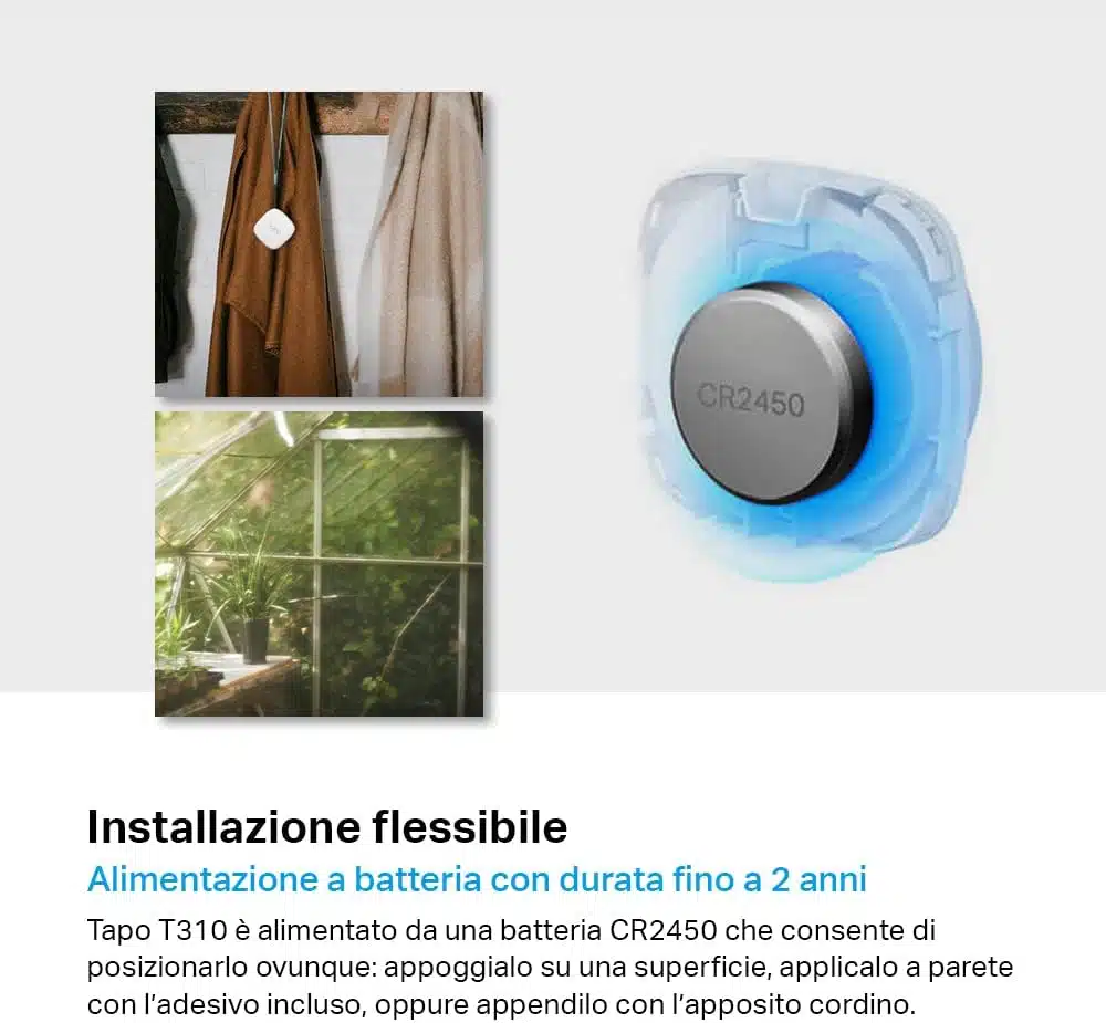 Tapo T310 - Sensore di monitoraggio Temperatura e Umidità 4 tapo - sensore di monitoraggio temperatura e umidità 4