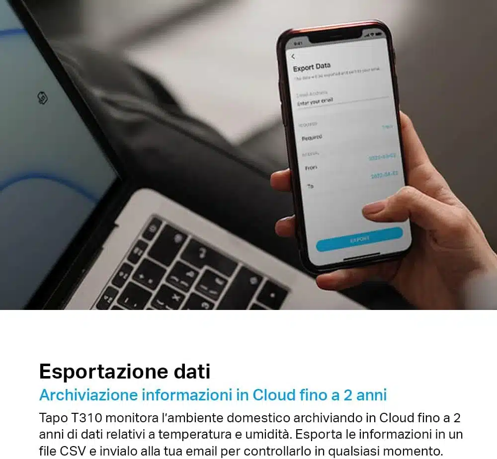 Tapo T310 - Sensore di monitoraggio Temperatura e Umidità 5 tapo - sensore di monitoraggio temperatura e umidità 5